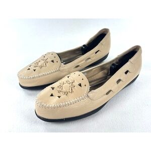 Dr Scholls Leather Loafers Moccasin Advance Comfort Double Air Pillo Comfort 11